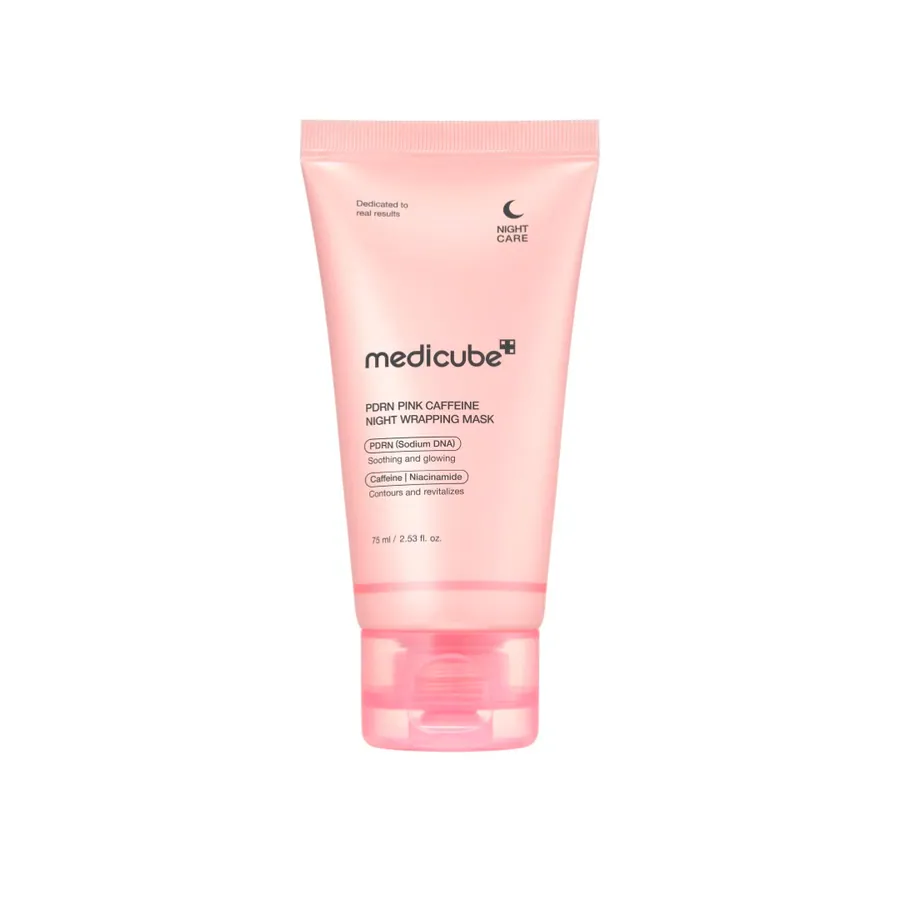 Medicube Pdrn Pink Caffeine Night Wrapp Mask 75Ml