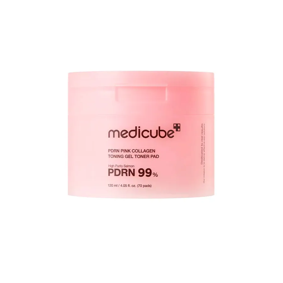 Medicube Pdrn Pink Collagen Toning Gel Toner Pad