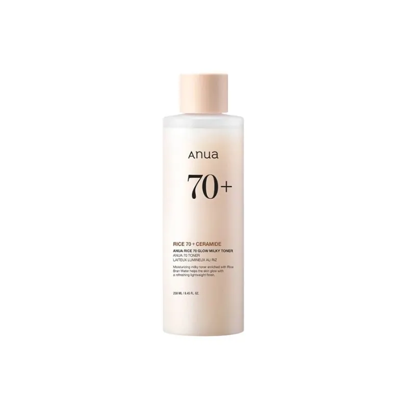 Anua Rice 70 + Ceramide Glow Milky Toner 250Ml
